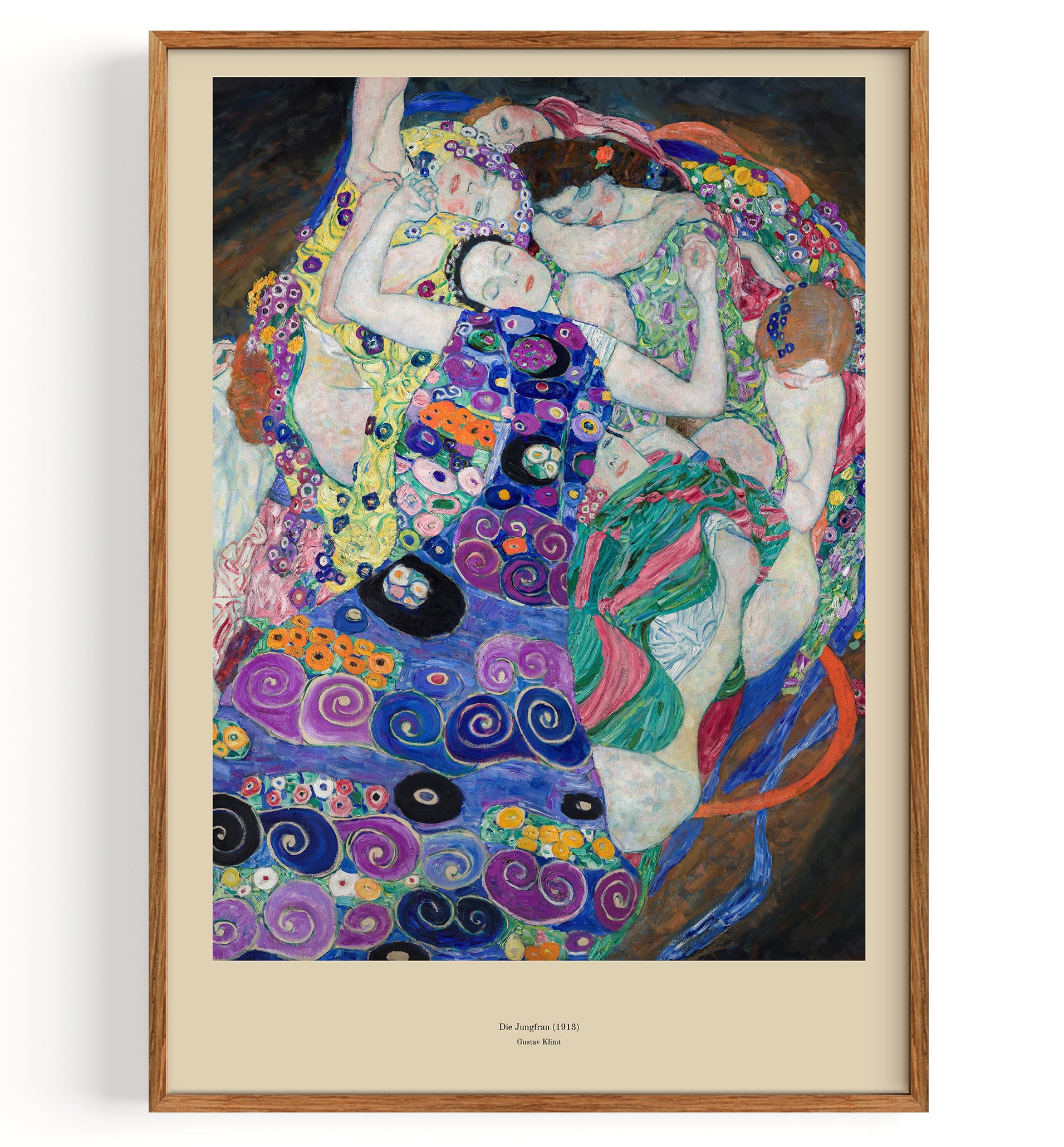 The Virgin (1913) by Gustav Klimt Fine Art Print, Art Print
