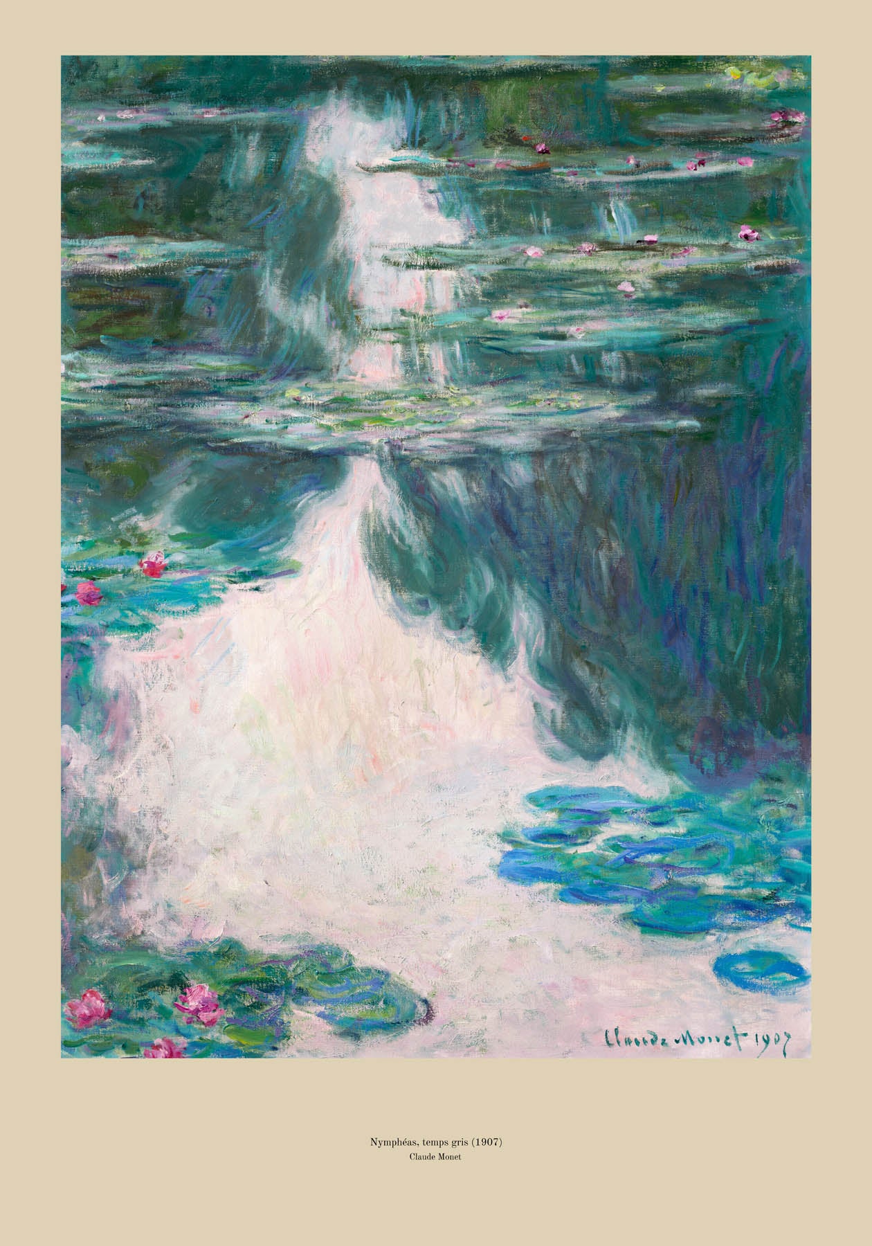 Nymphéas, temps gris (1907)