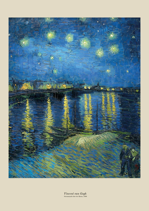 Notte stellata sul Rodano (1888)