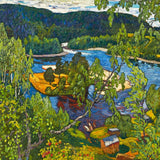Sommerlandskap, Ramsele (1915-1916)