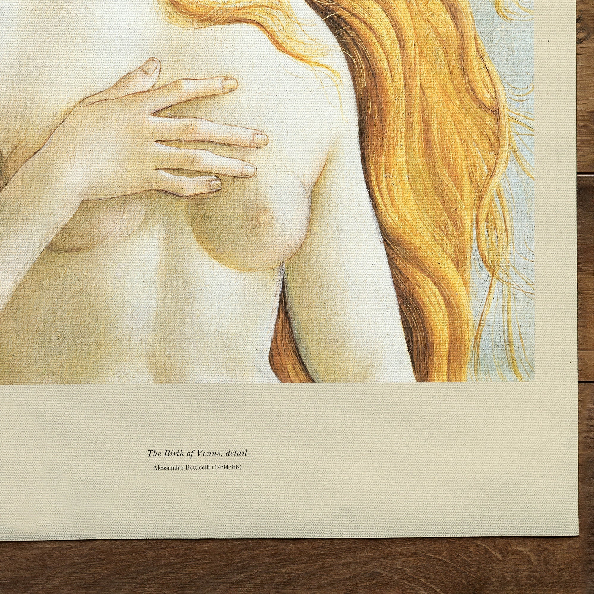The Birth of Venus, detail (1484/86)