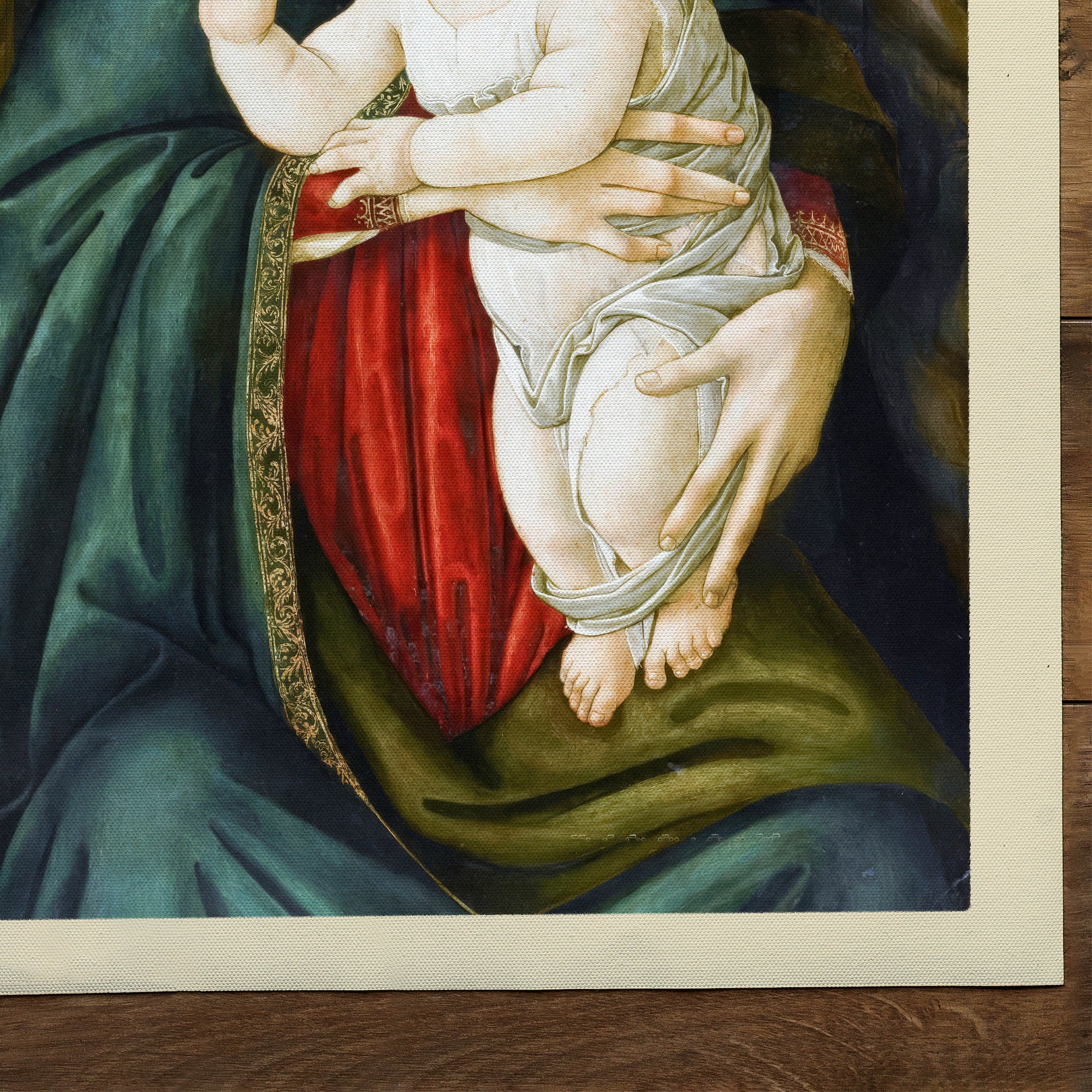 The Madonna and Child (Botticelli and Workshop) (1490)