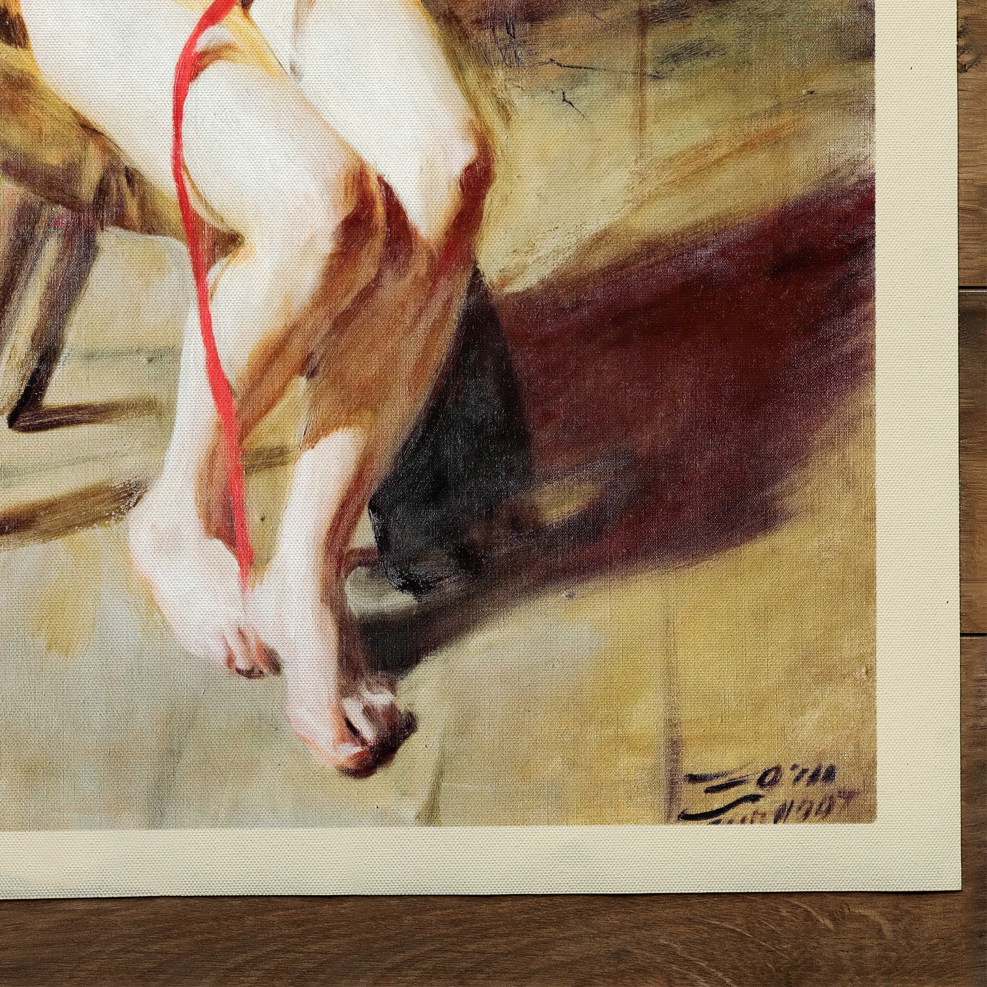 Nue tressant ses cheveux (1860-1920)