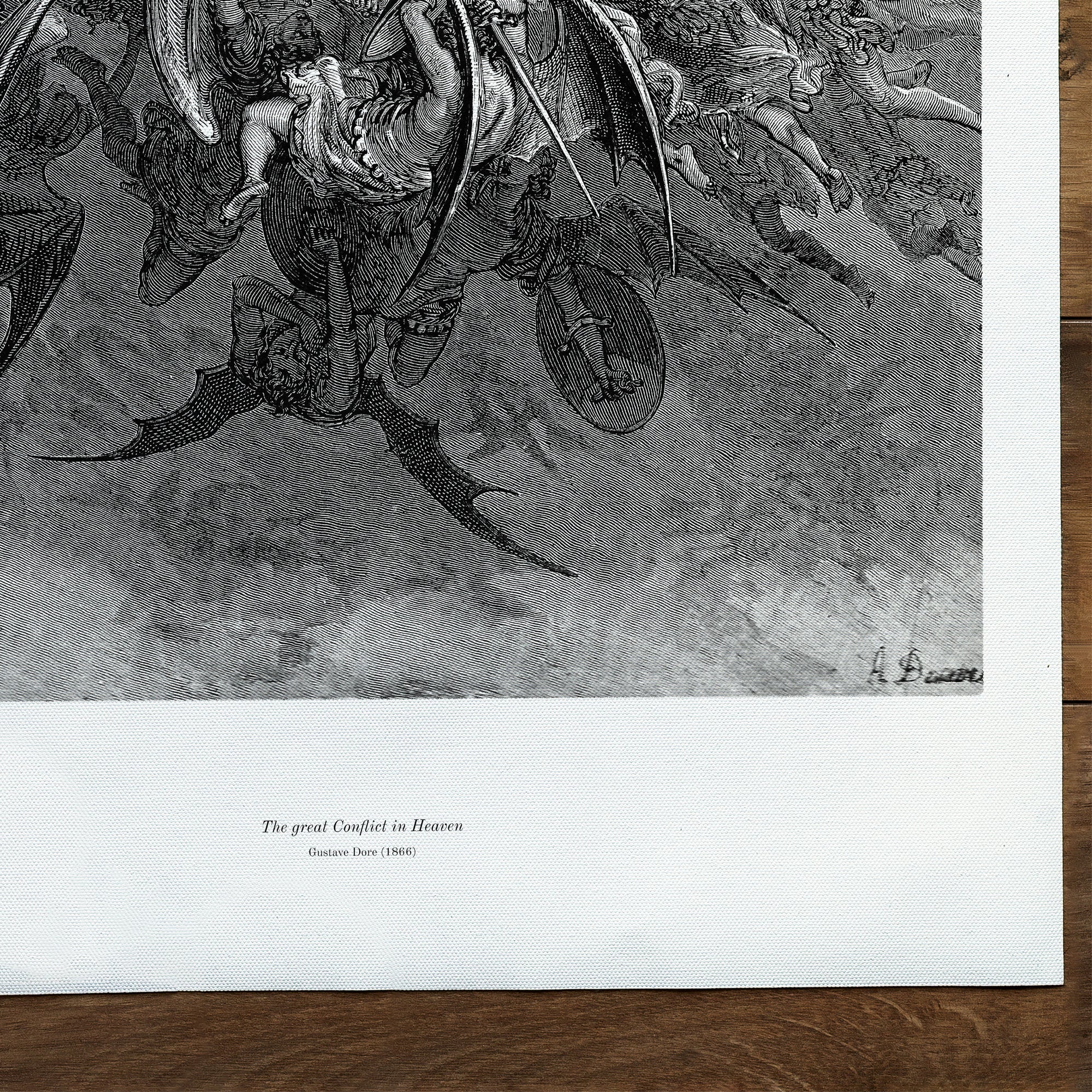Le grand conflit dans le ciel (1866)