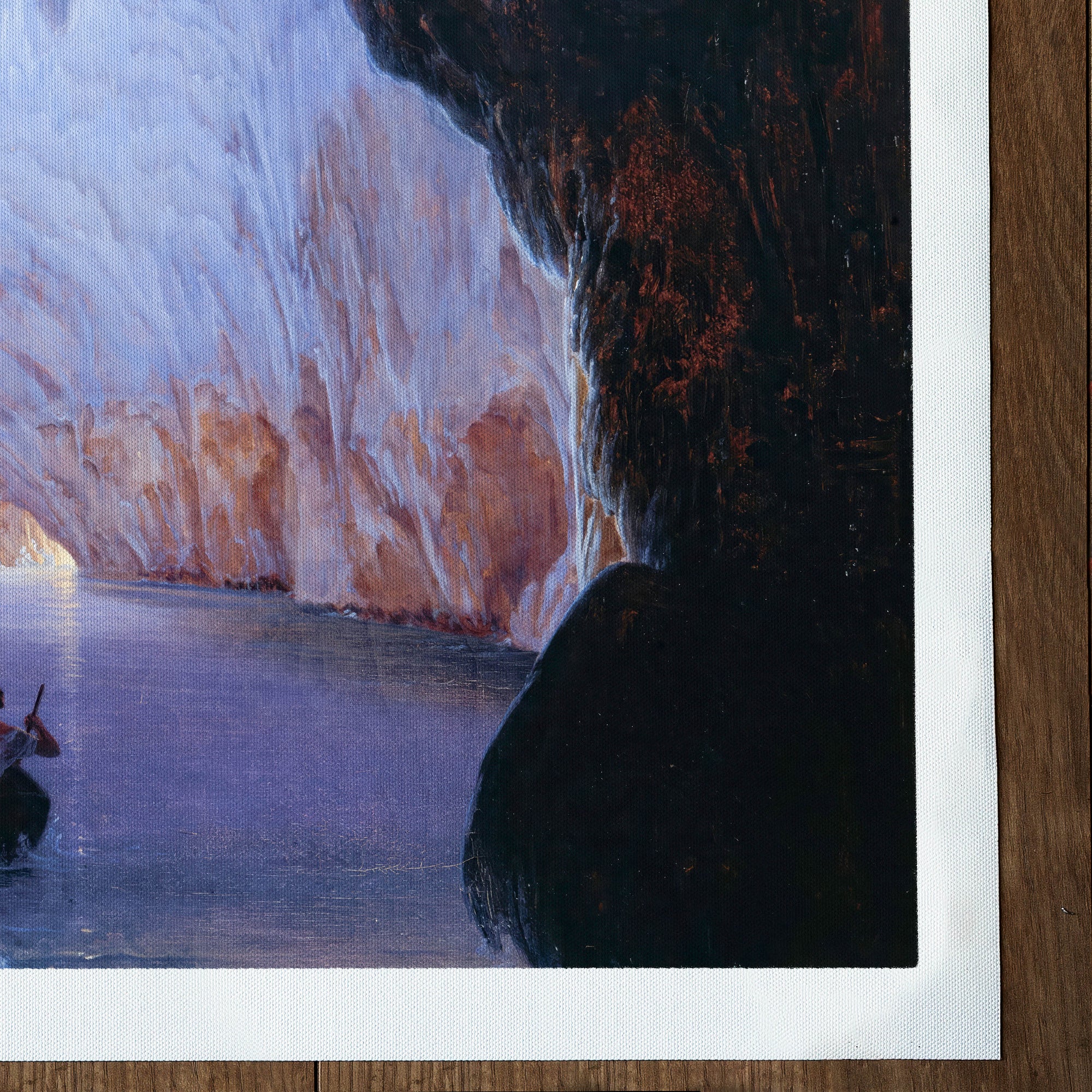 The Blue Grotto on Capri (1835)