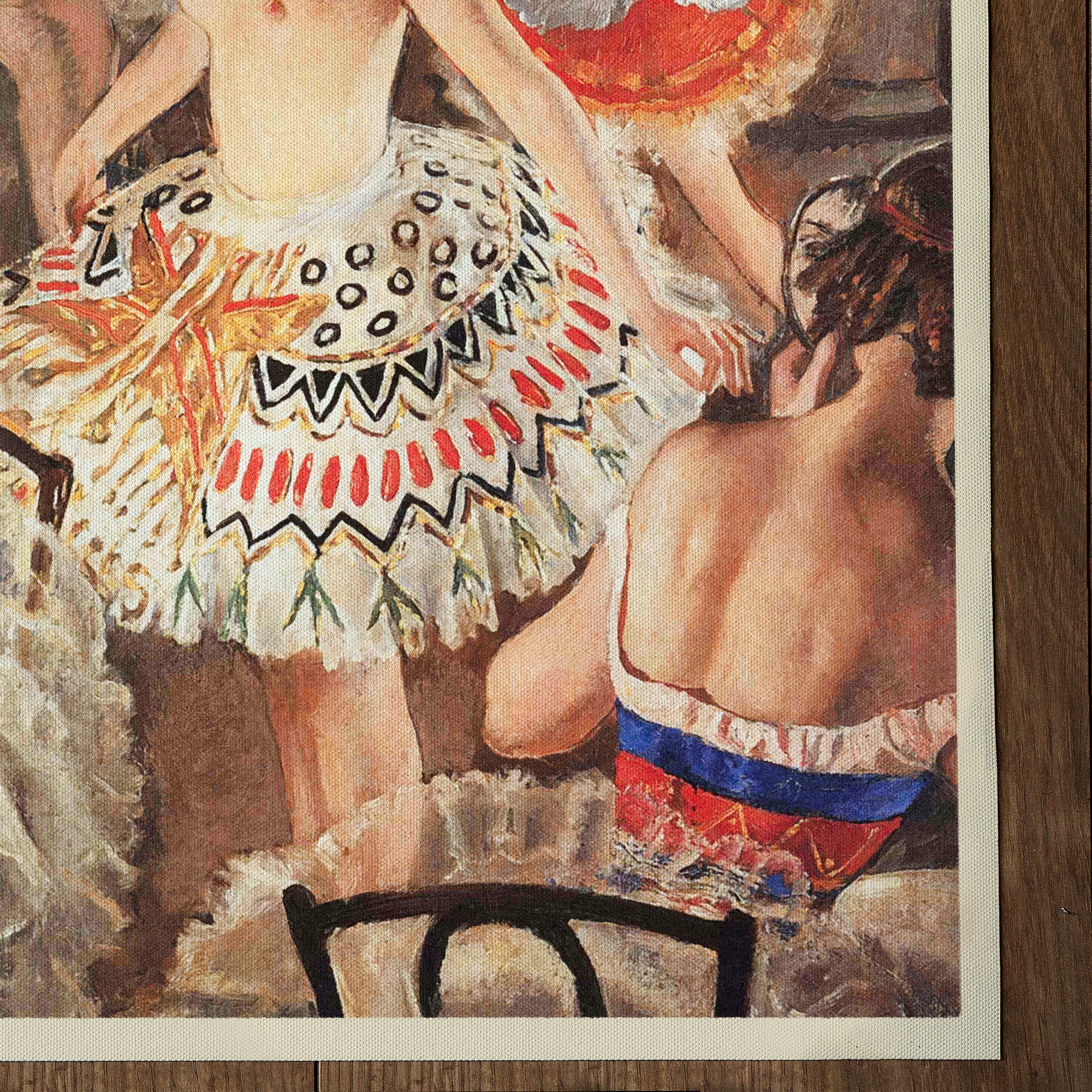 In the ballet dressing room, tall ballerinas (1884-1967)