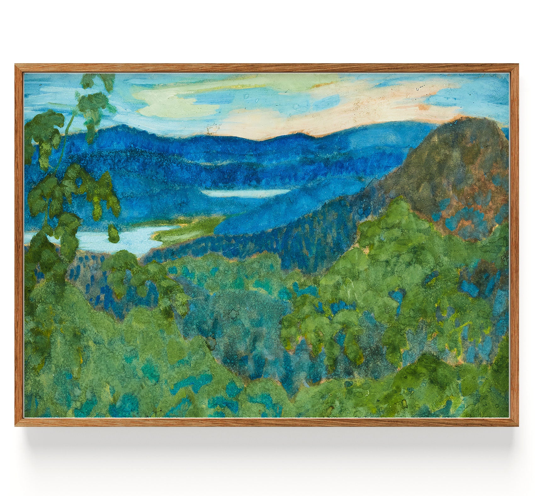 Paisaje desde Nordingrå (1916)
