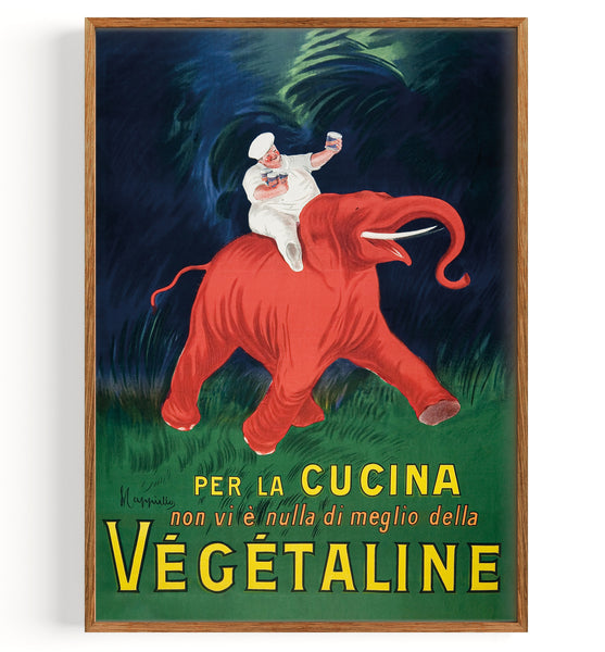 Vegetaline (1910) by Leonetto Cappiello Fine Art Print, Art Print