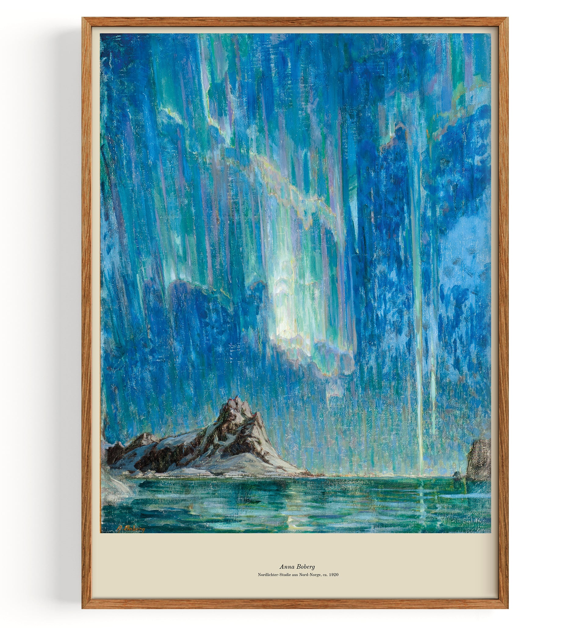 Étude sur les aurores boréales en Norvège n° 2 (1930)