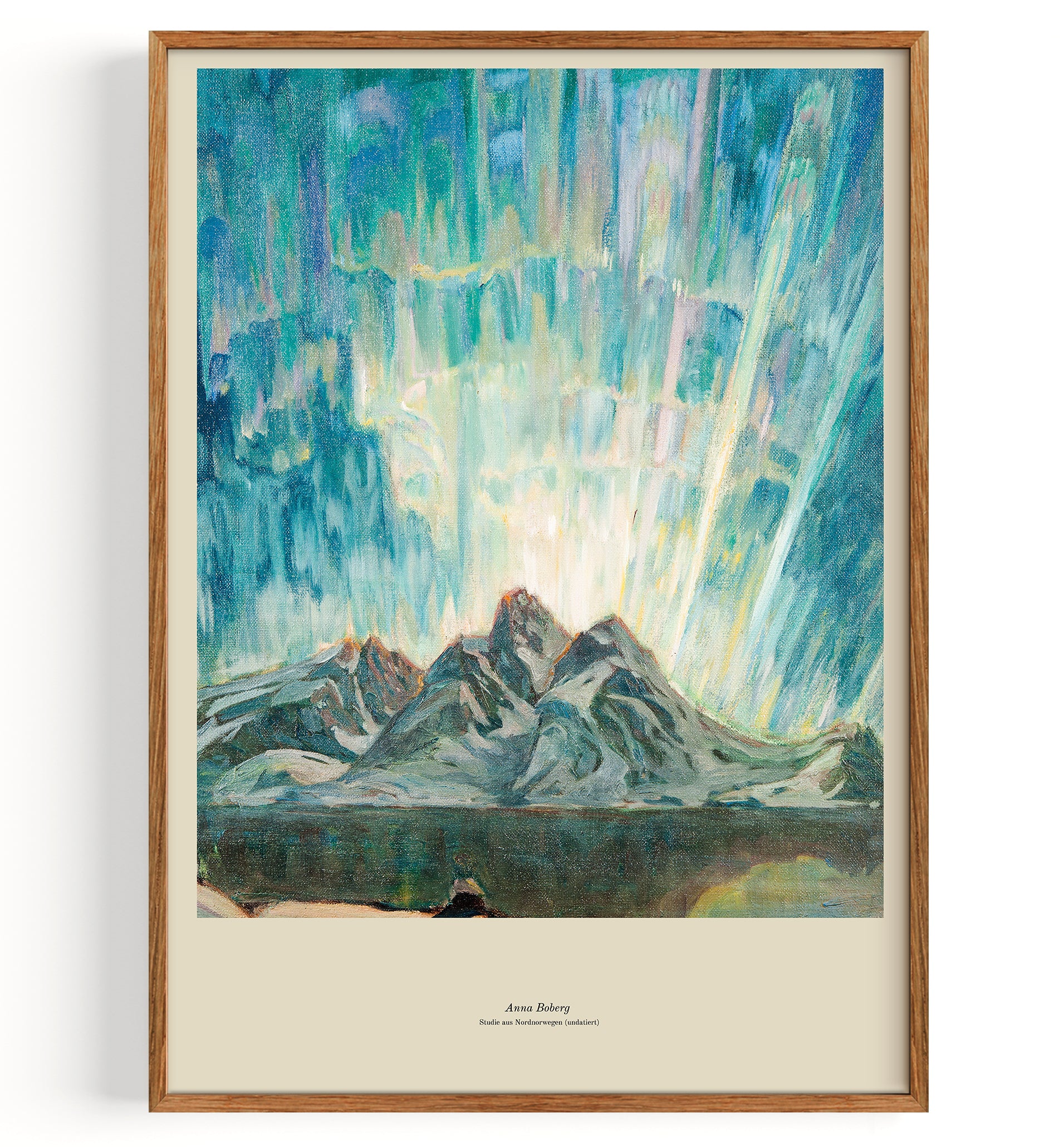 Northern lights study in Norway (undated)