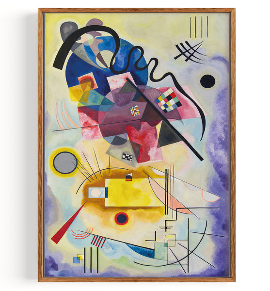 Yellow Red Blue (1925) by Wassily Kandinsky Fine Art Print