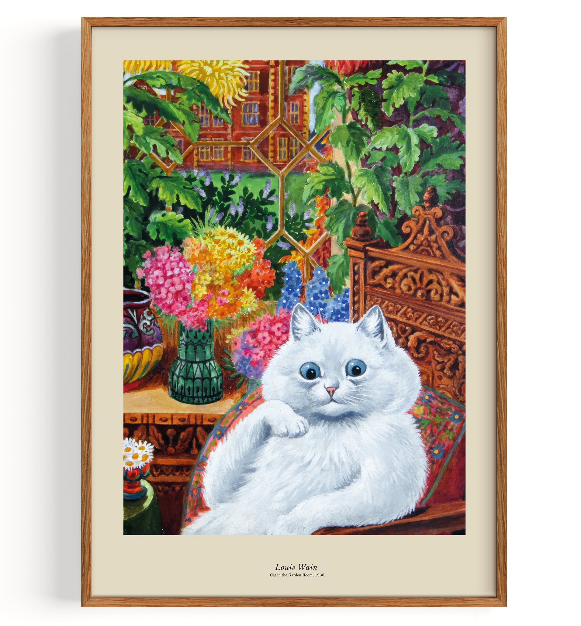 Gatto nella stanza del giardino (1930)