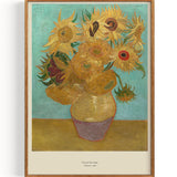 Trois tournesols dans un vase (1888)