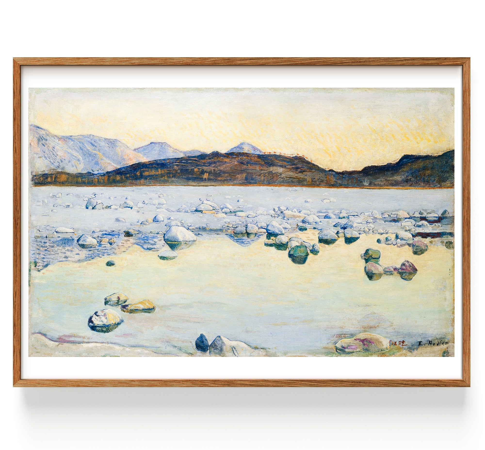 Sulla riva della Maggia alla sera (1893)