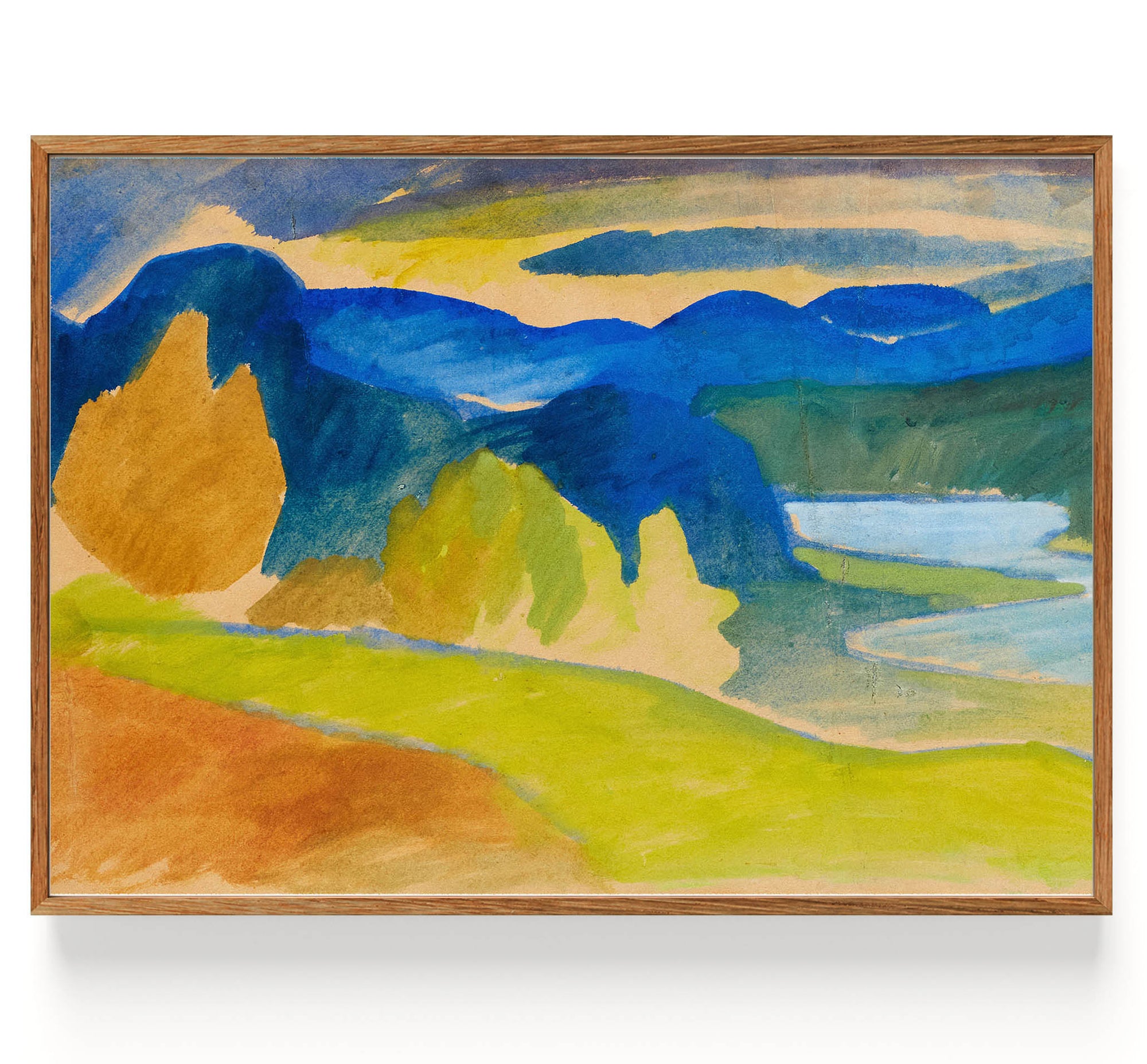Norrländskt landschap I (1866-1938)