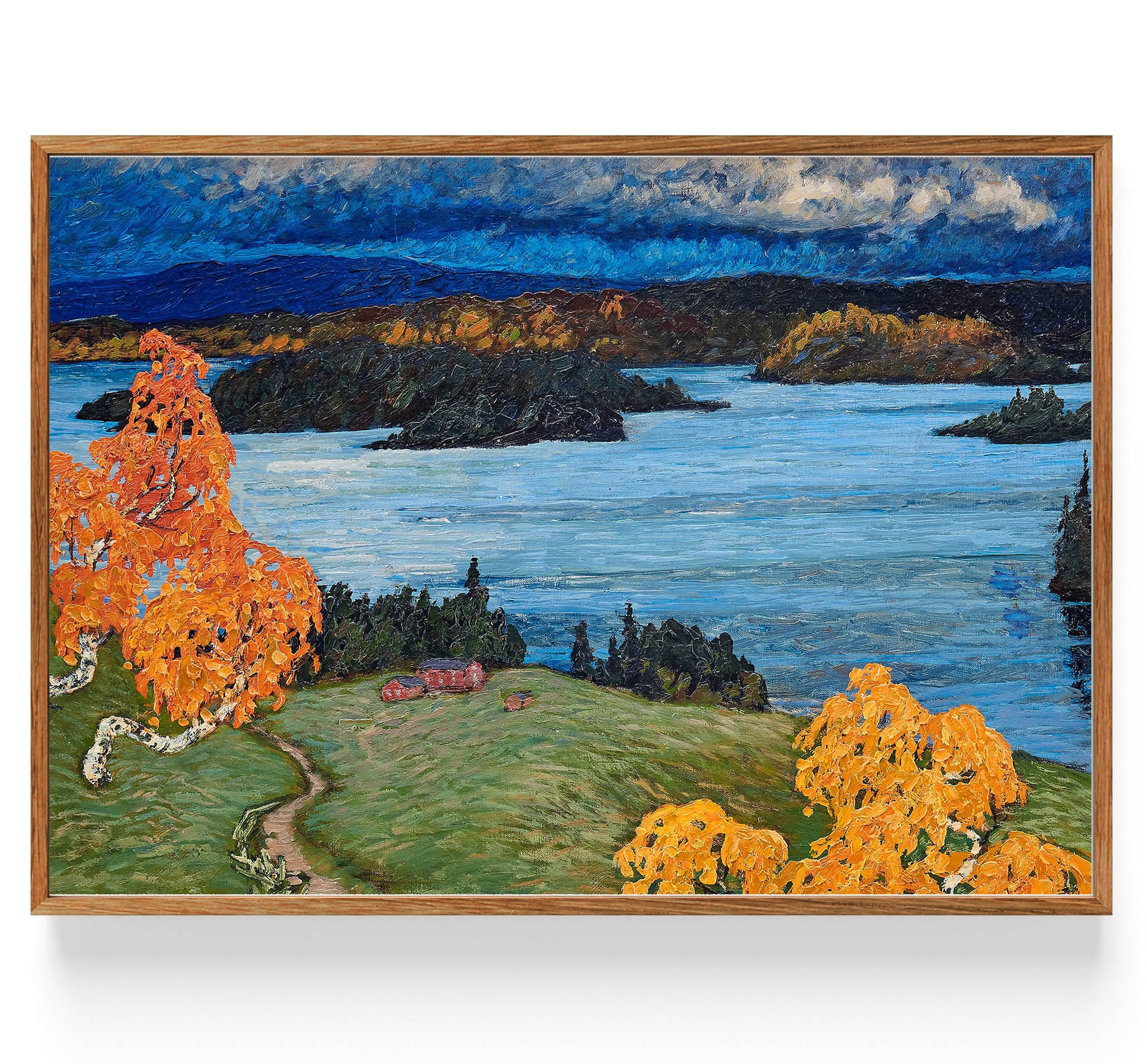 Paisaje otoñal en Junsele (1866-1938)