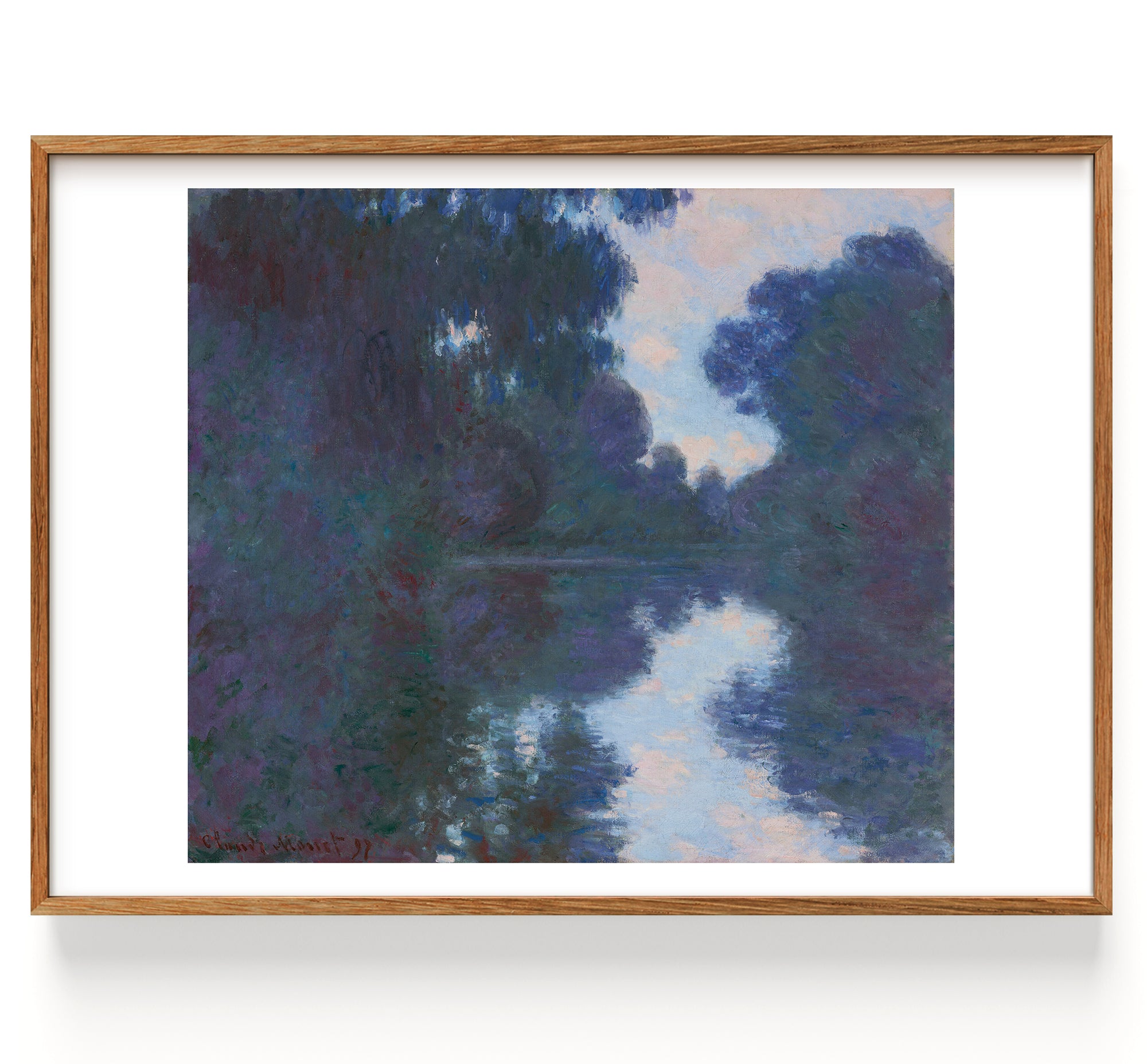Matinée sur la Seine, temps net (1897)