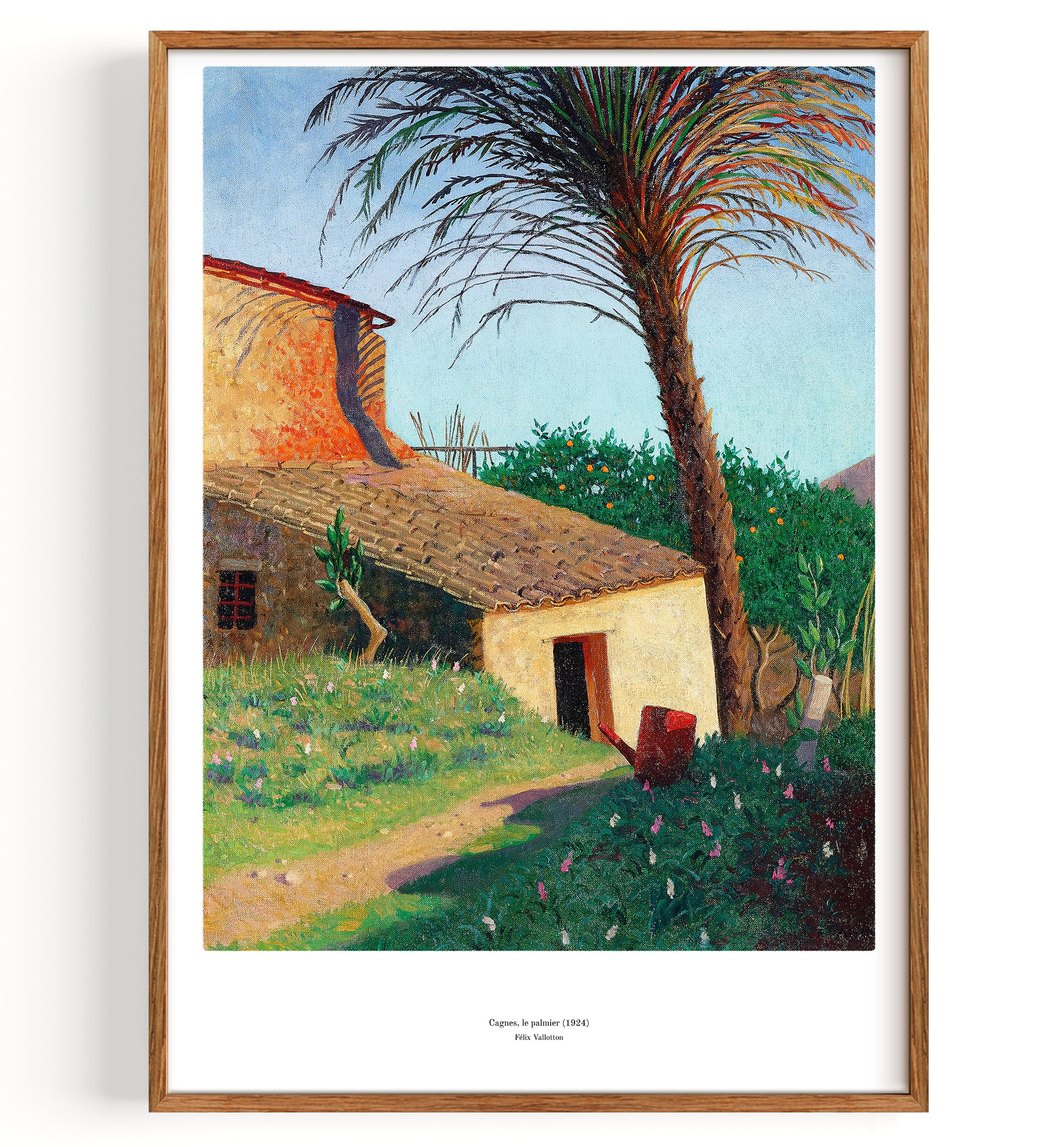 Cagnes, le palmier (1924)