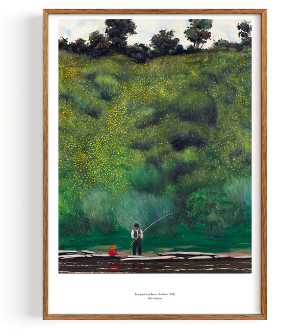 Les genêts en fleurs, Avallon (1924)
