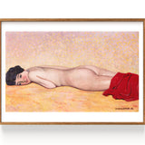 Nu à plat ventre sur le sable (1924)