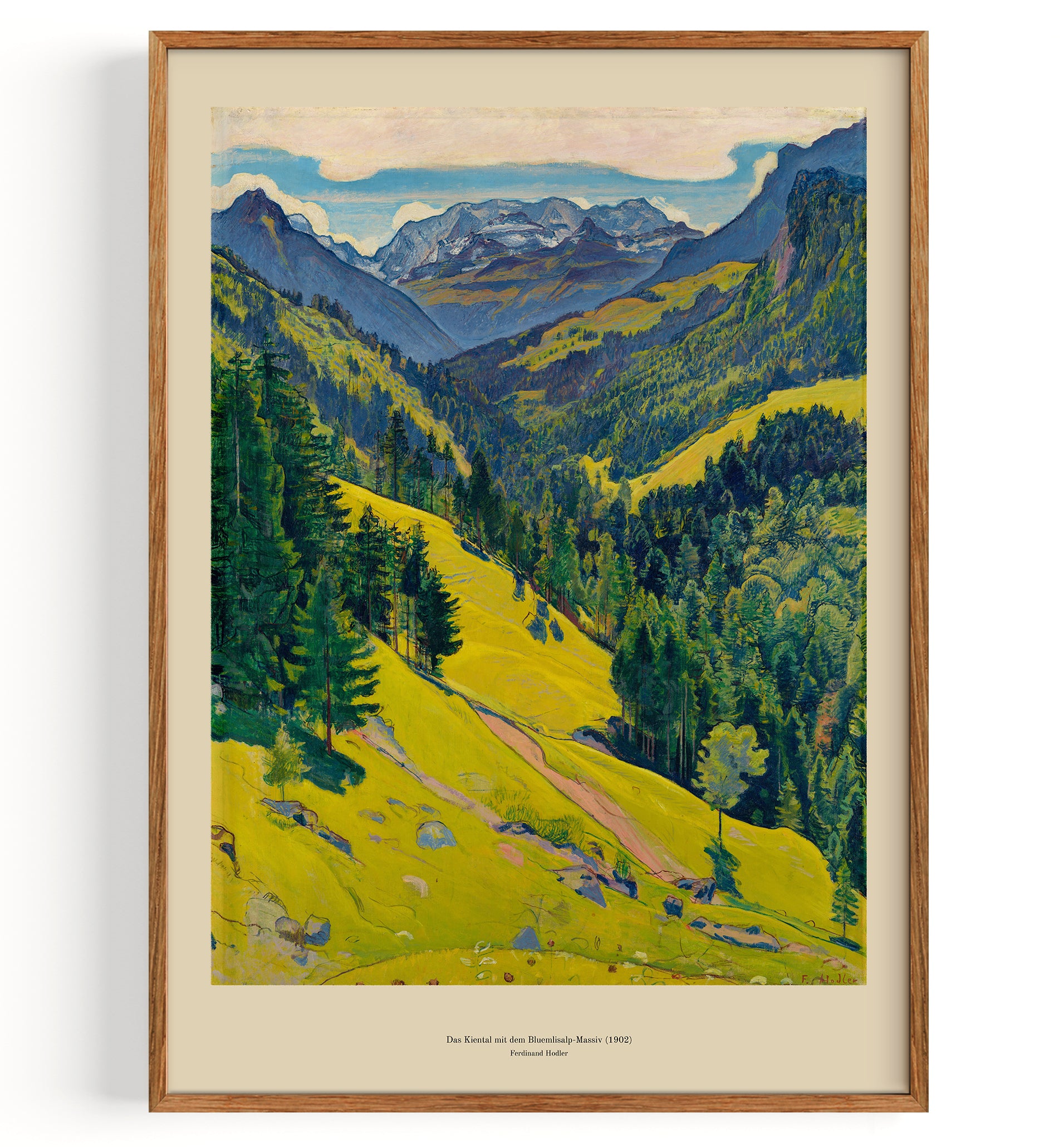 Le Kiental avec la Bluemlisalp (1902)