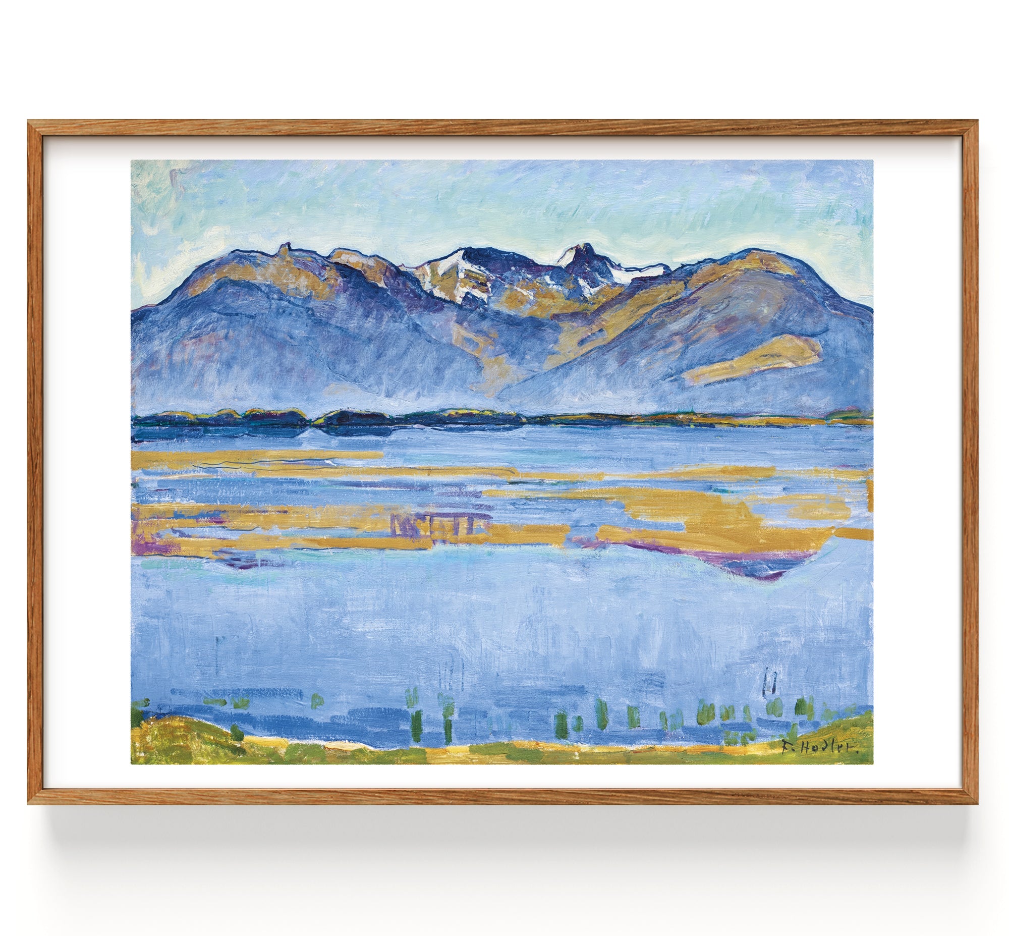 PAYSAGE DU MONTANA AVEC BECS DE BOSSON ET VALLON DE RÉCHYMONTANA (1915)