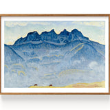 The Dents du Midi by Champéry (1916)