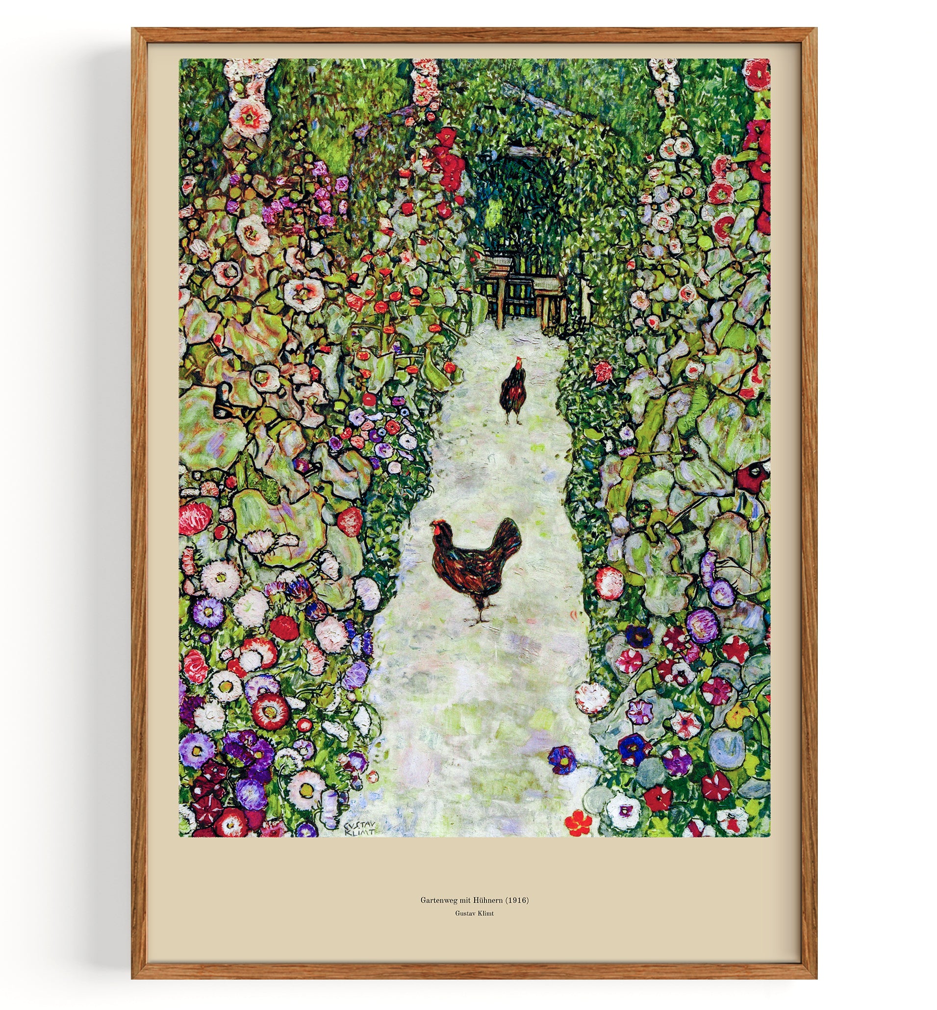 Garden Path with Chickens (1916)