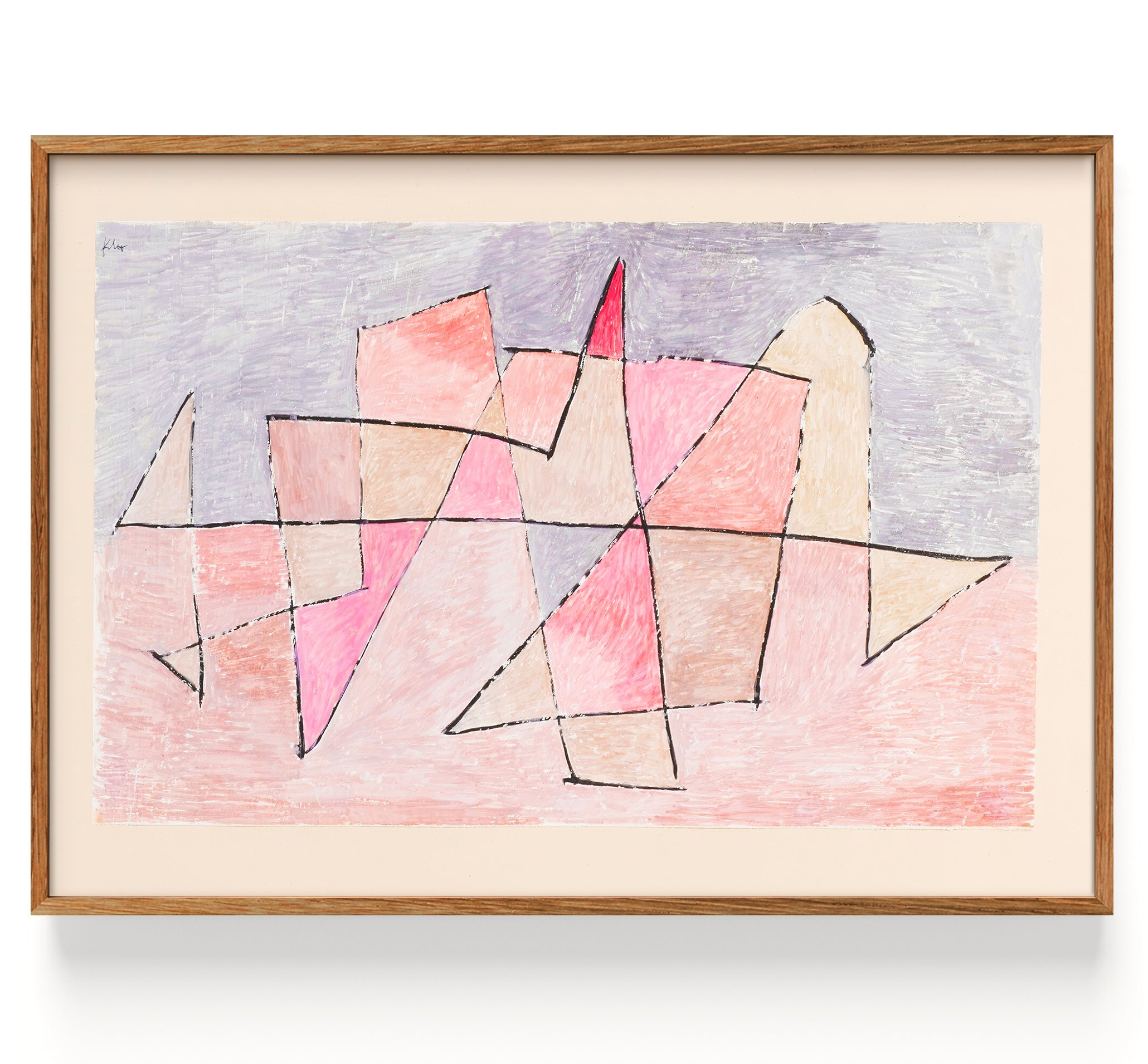 Dominated Group (1933) by Paul Klee Fine Art Print, Art Print