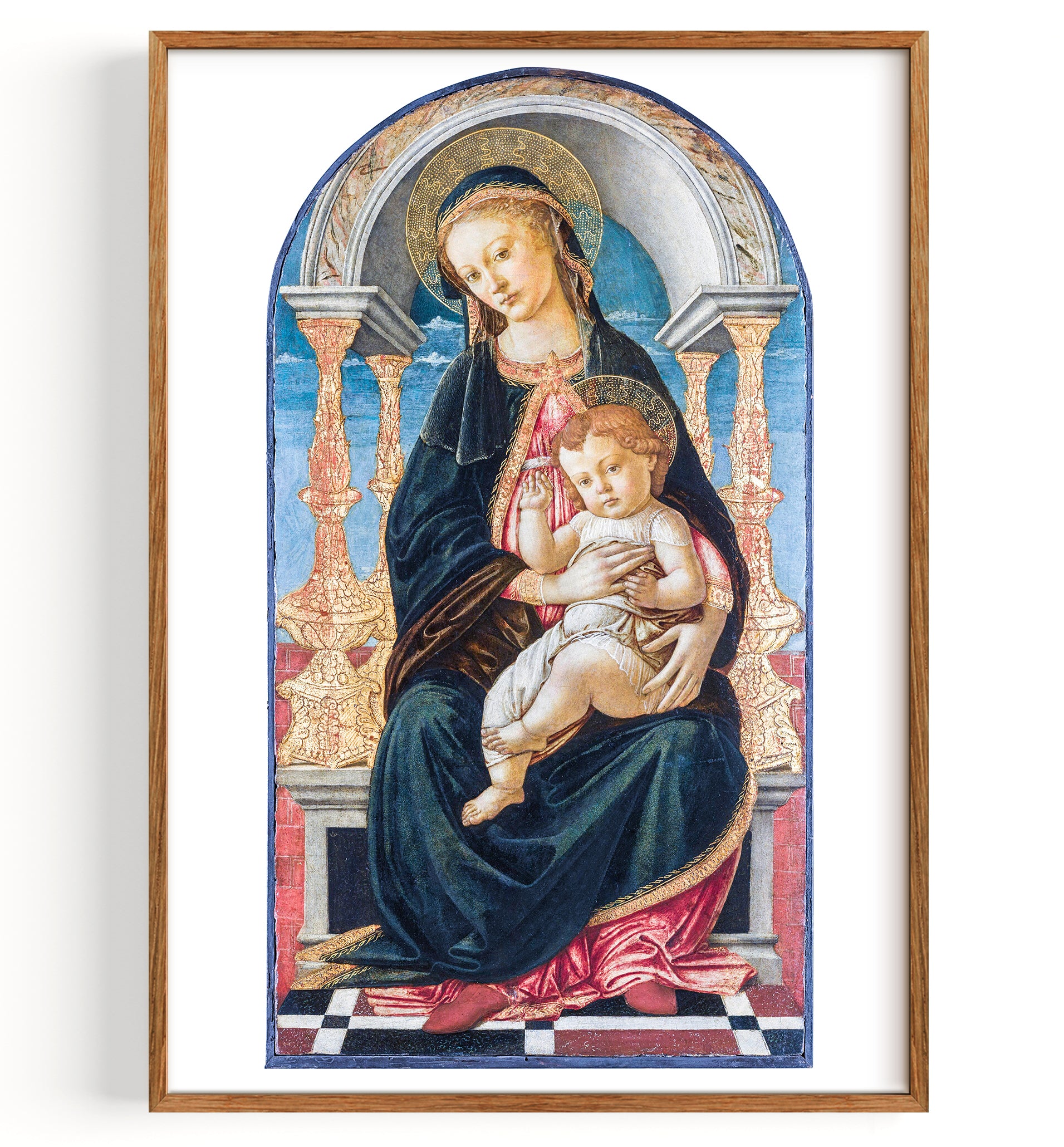 La Vierge et l'Enfant intronisés (1445 1510)