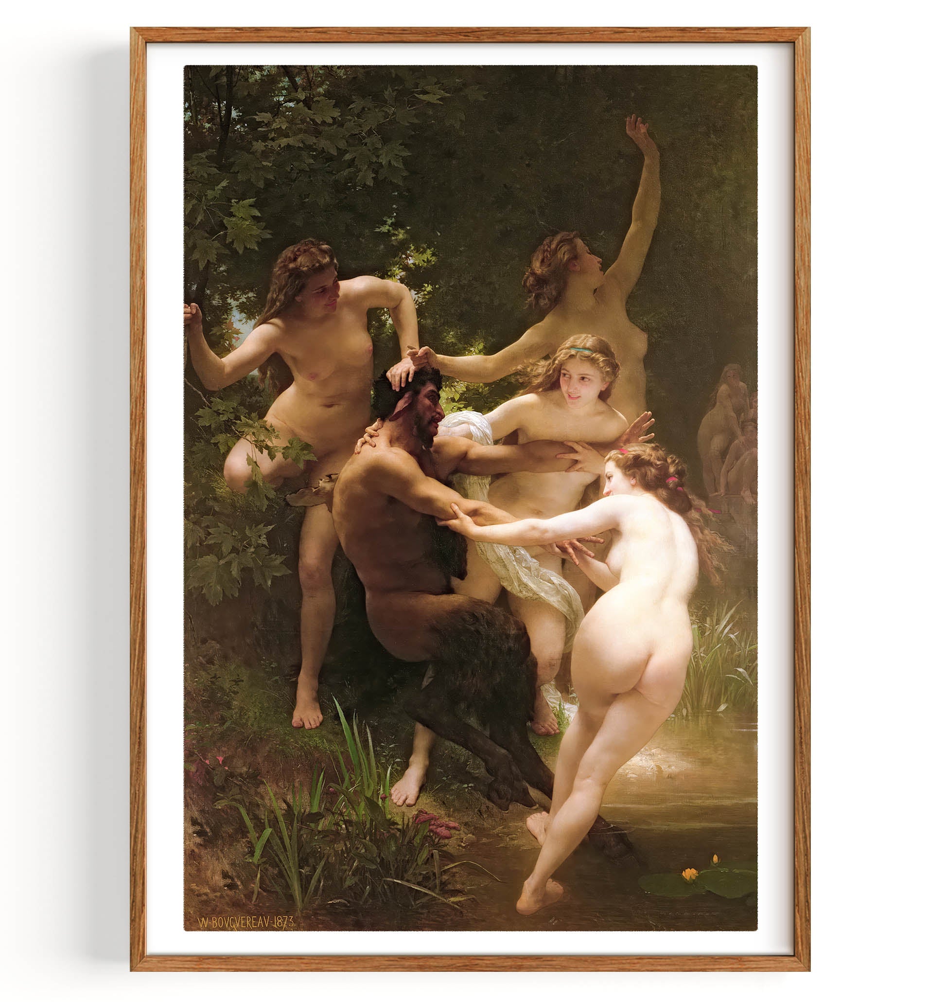 Nymphs and Satyr (1825-1905)