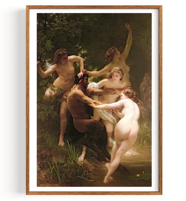 Nymphes et Satyre (1825-1905)