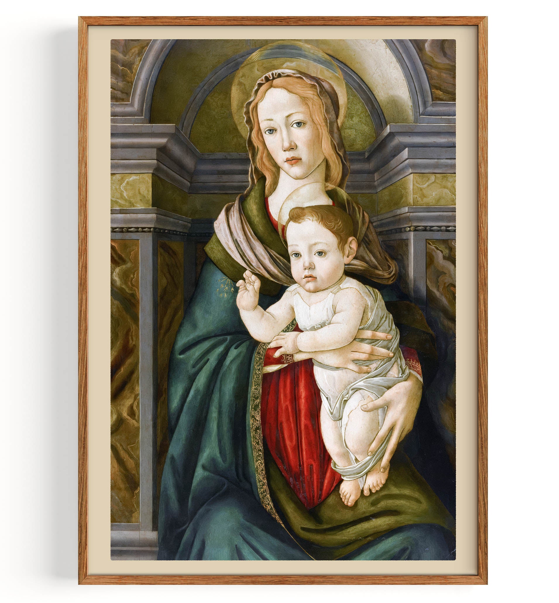 La Vierge à l'Enfant (Botticelli et l'Atelier) (1490)