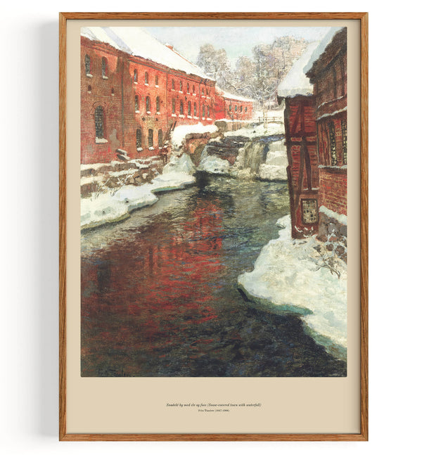 Neige recouverte d'elfes et de renards (Neige (1847-1906)