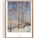 Björkar i tidig vår (1868-1948)