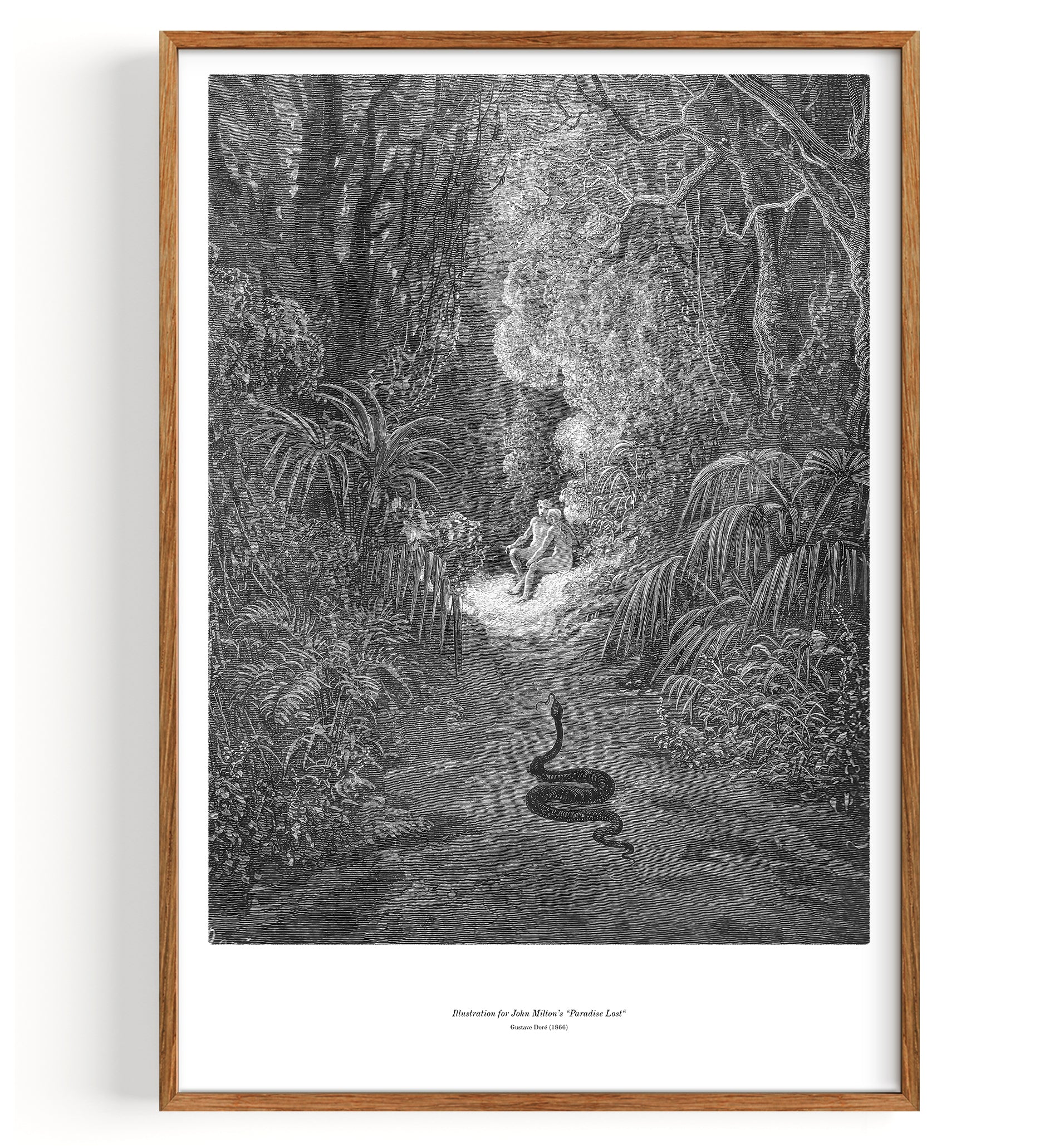Illustration For John Milton's “Paradise Lost” (1866)