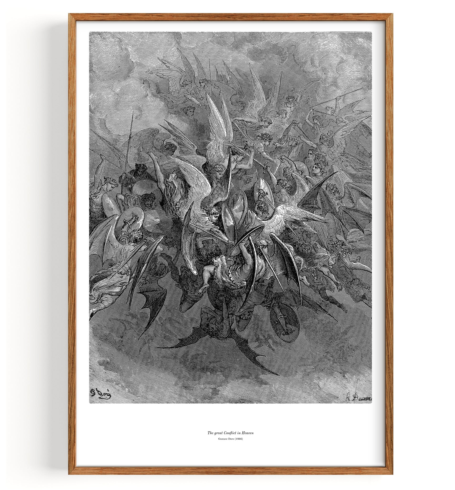 Le grand conflit dans le ciel (1866)