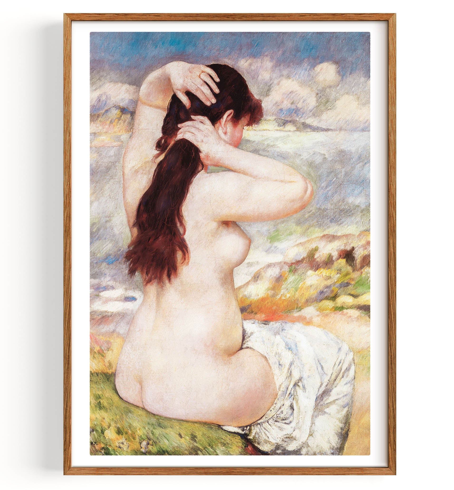 Nue se coiffant (1841-1919)