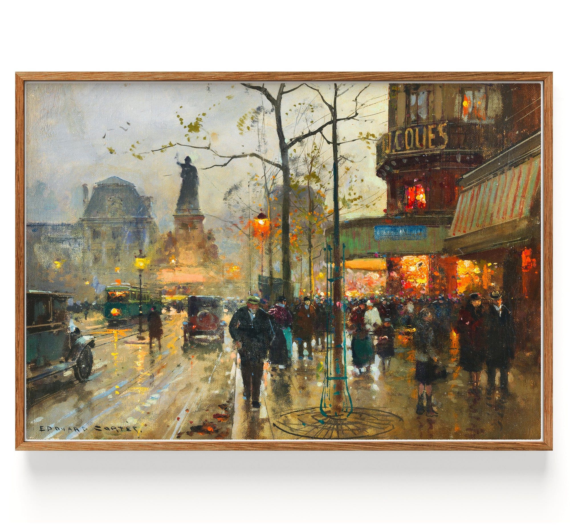 Place De La République, Twilight (1882–1969)
