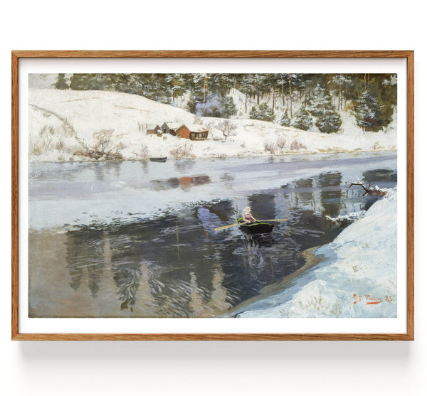 L'hiver à la rivière Simoa (1883)