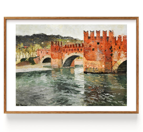 Pont Scaligero (Vérone) (1899)