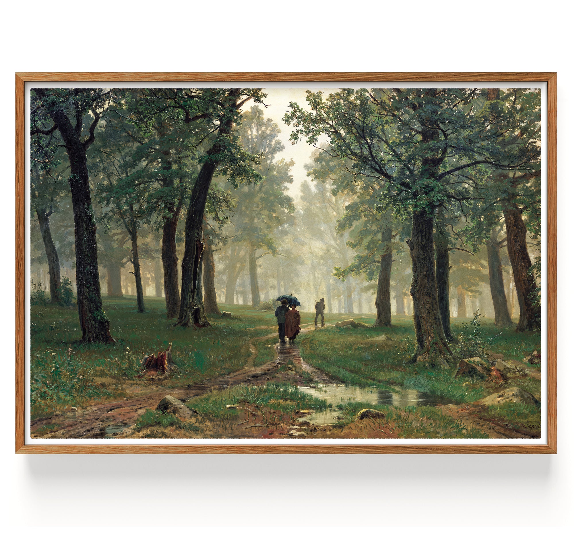 Lluvia en el bosque de robles (1832-1898)
