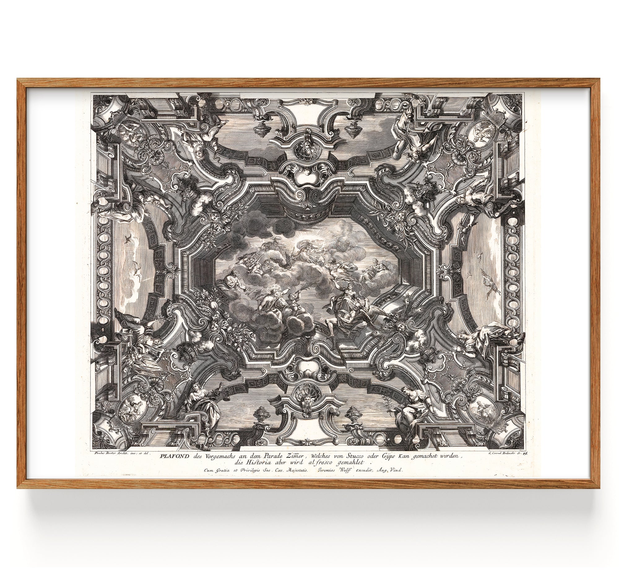 Interiors Baroque Ceiling Decoration (1711)