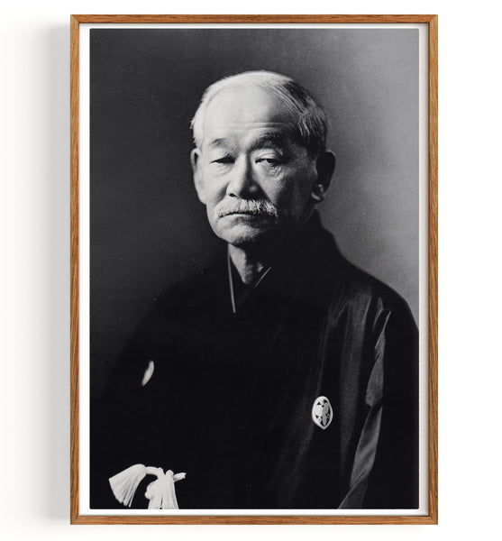 1938 (1860) von Jigoro Kano Stampa d'Arte Fine, Stampa d'Arte